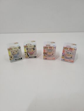 Funko Bitty Pop Minions Despicable Me 3 1.5" Figures Set Of 4